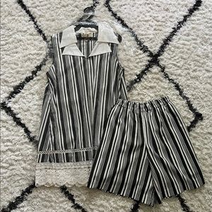Vintage Cecil McBee Dress/Short Set from Japan
